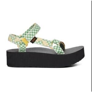 Teva Flatform Universal Sandals Picnic Slice Yarrow Size 9